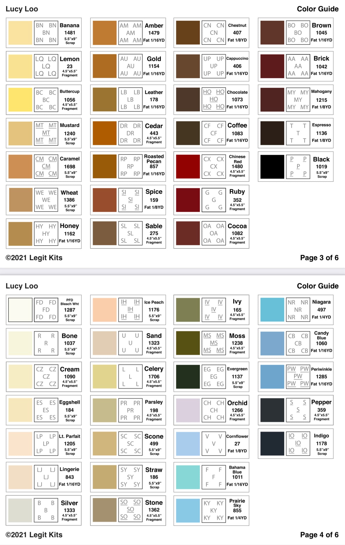 Lucy Loo Quilt Kit
