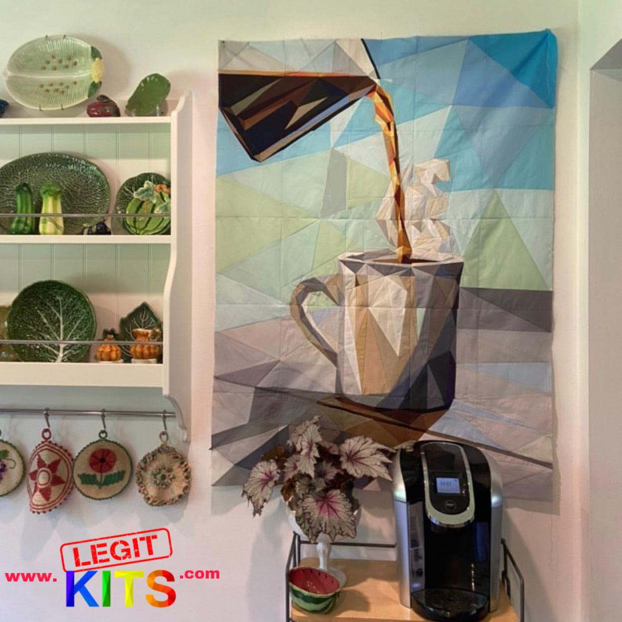 Little Coffee Quilt Kit