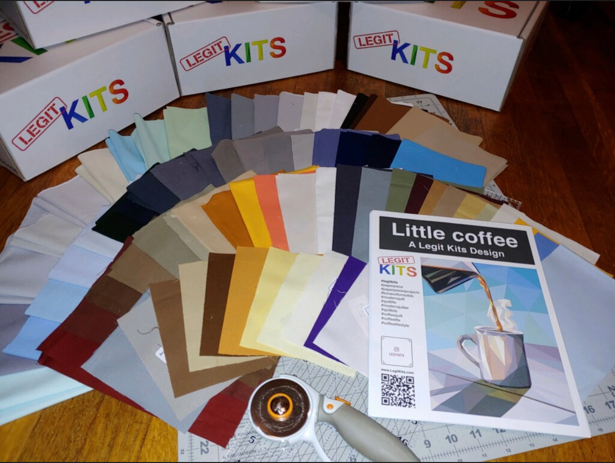 Little Coffee Quilt Kit