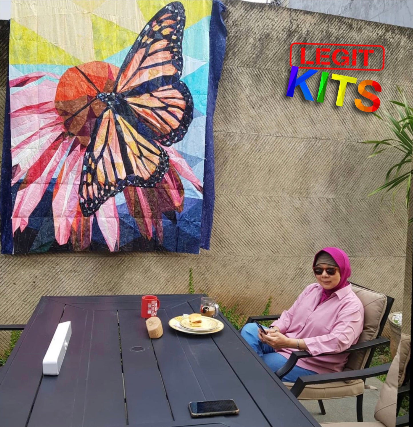 Legit Monarch Quilt Kit