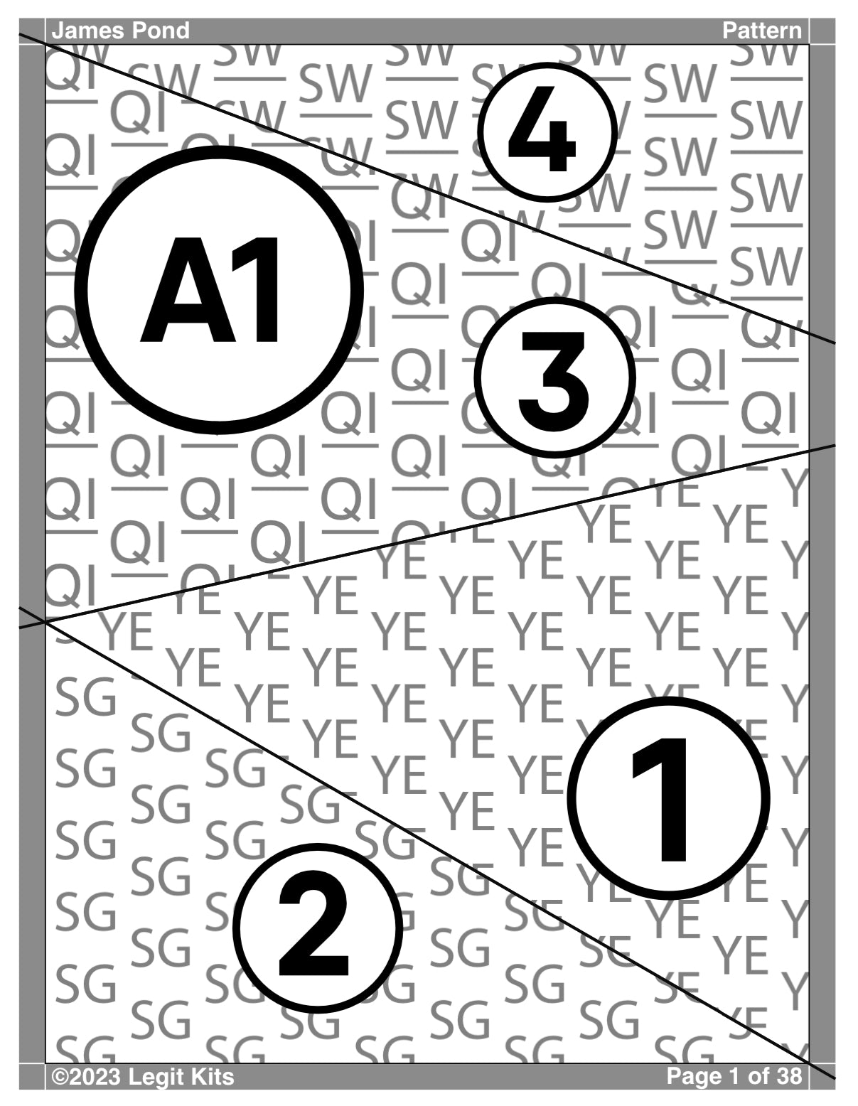 James Pond Pattern