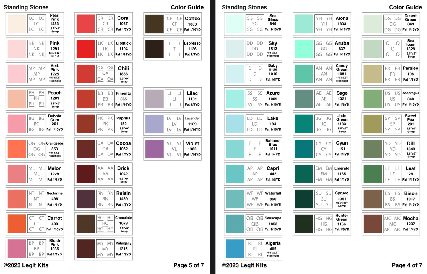 Standing Stones Quilt Kit