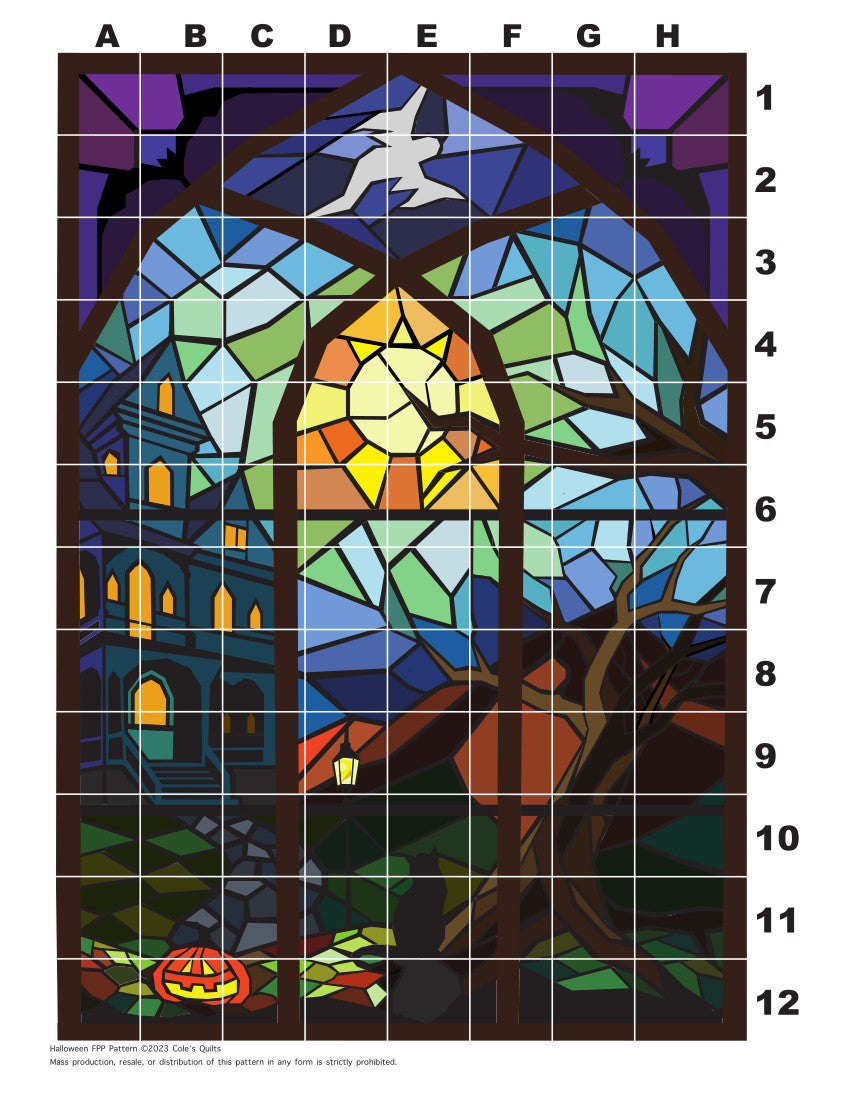 Halloween Pattern by Cole's Quilts