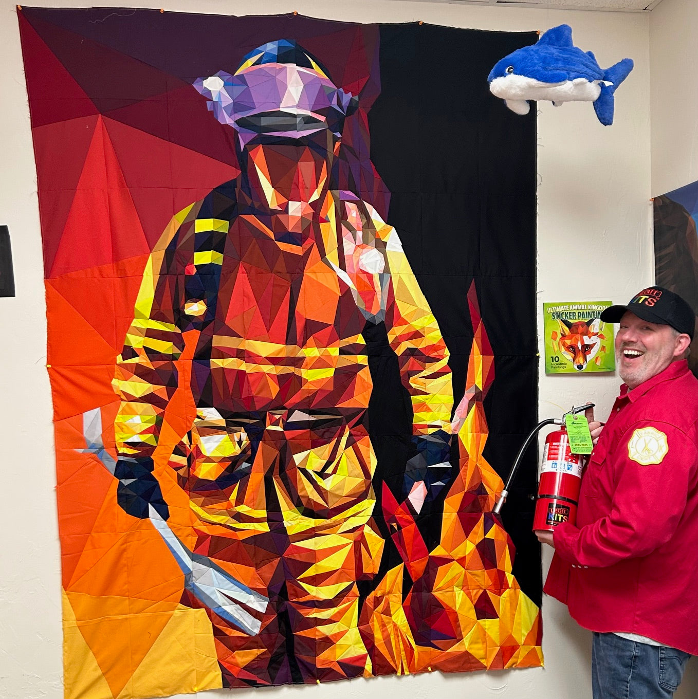 Firefigher Quilt Kit