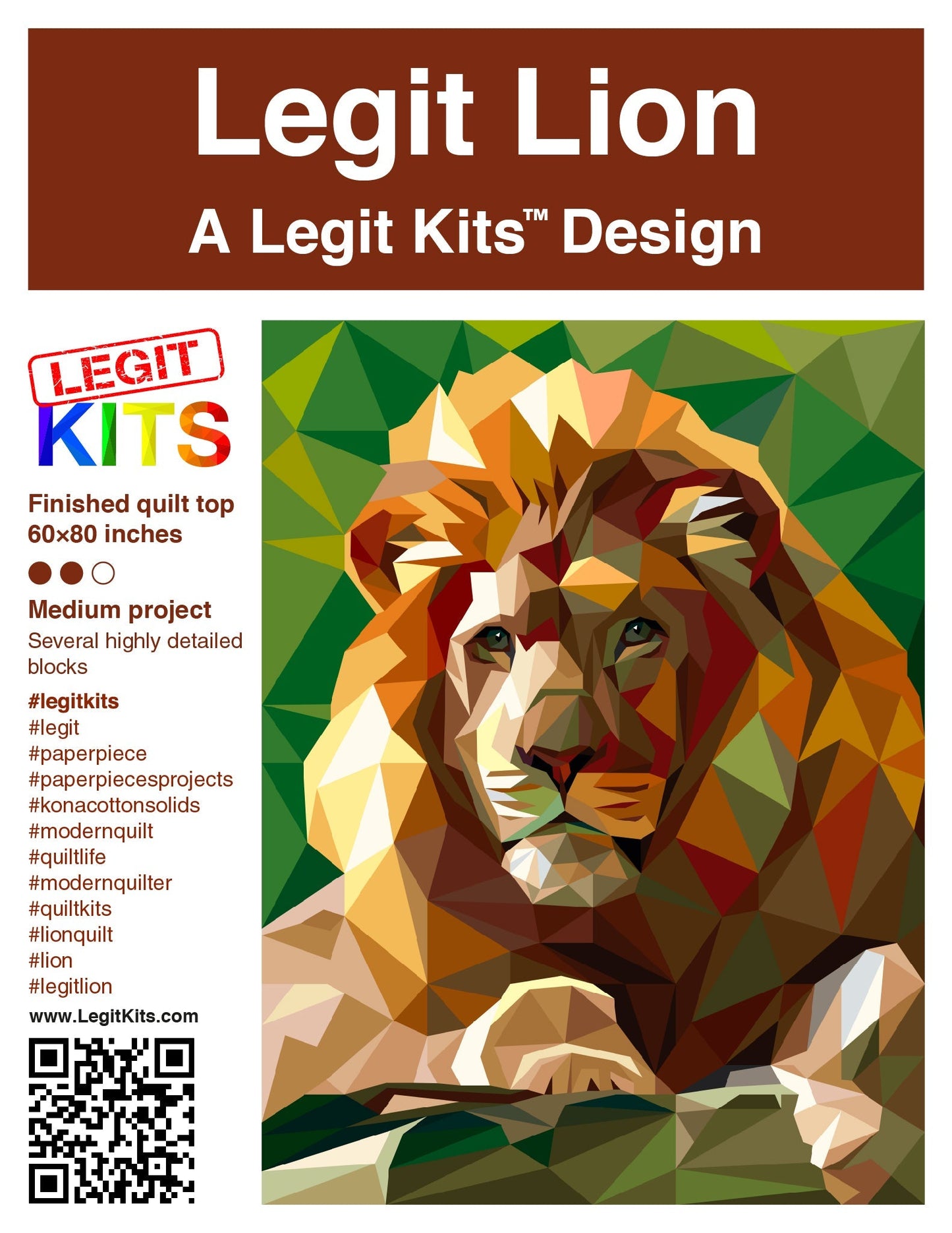 Legit Lion Fabric Pack