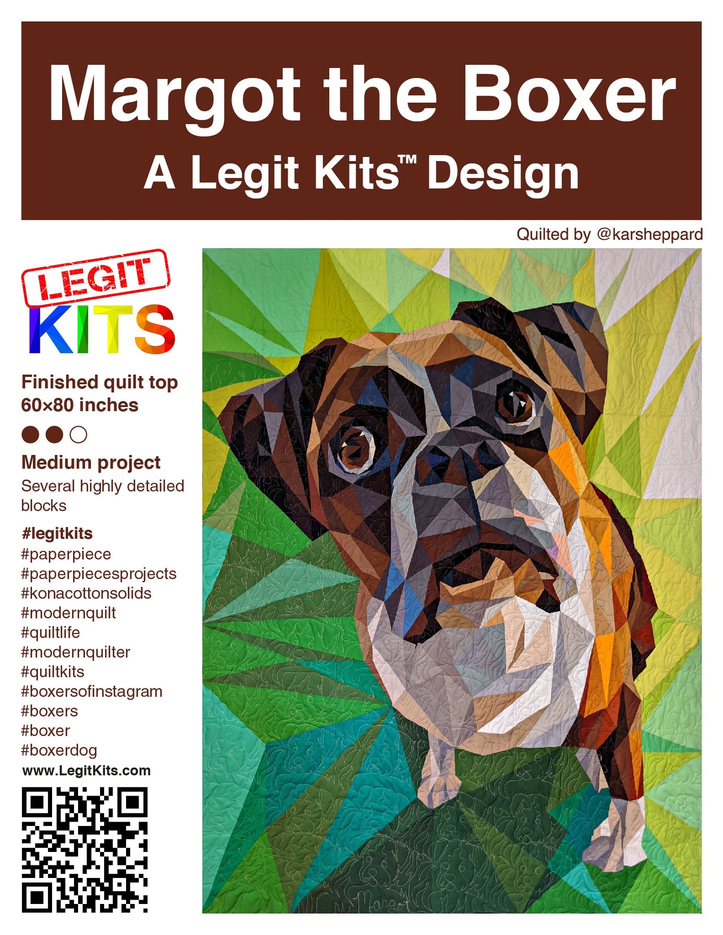 Margot the Boxer Pattern