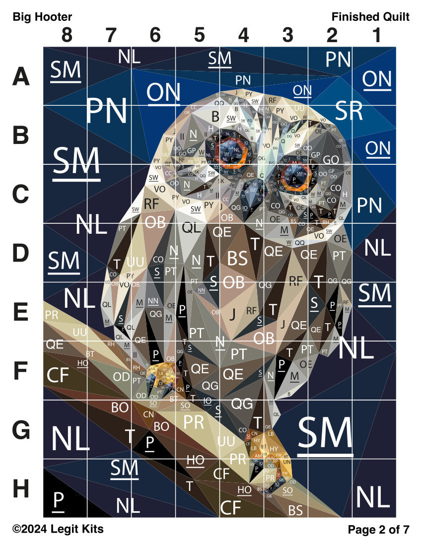 Big Hooter Quilt Kit