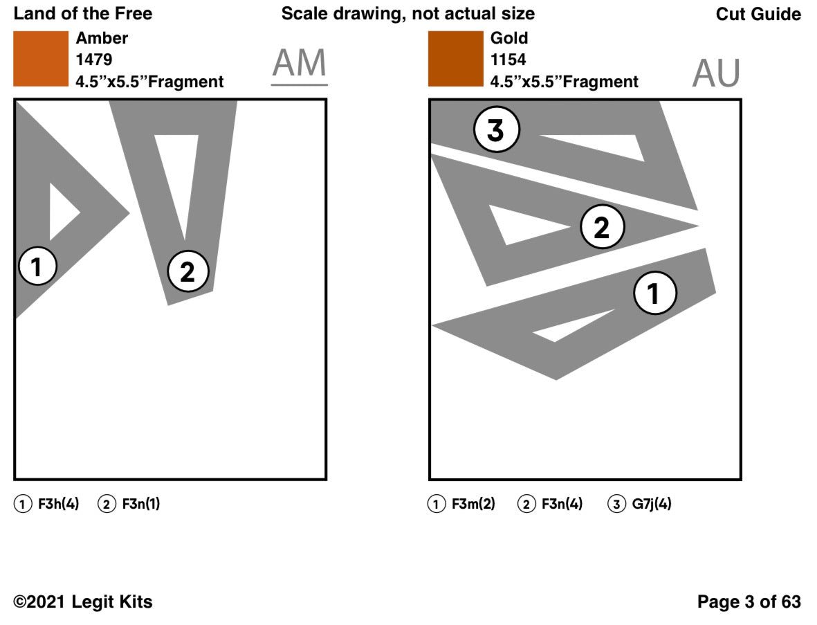 Land of the Free Quilt Kit