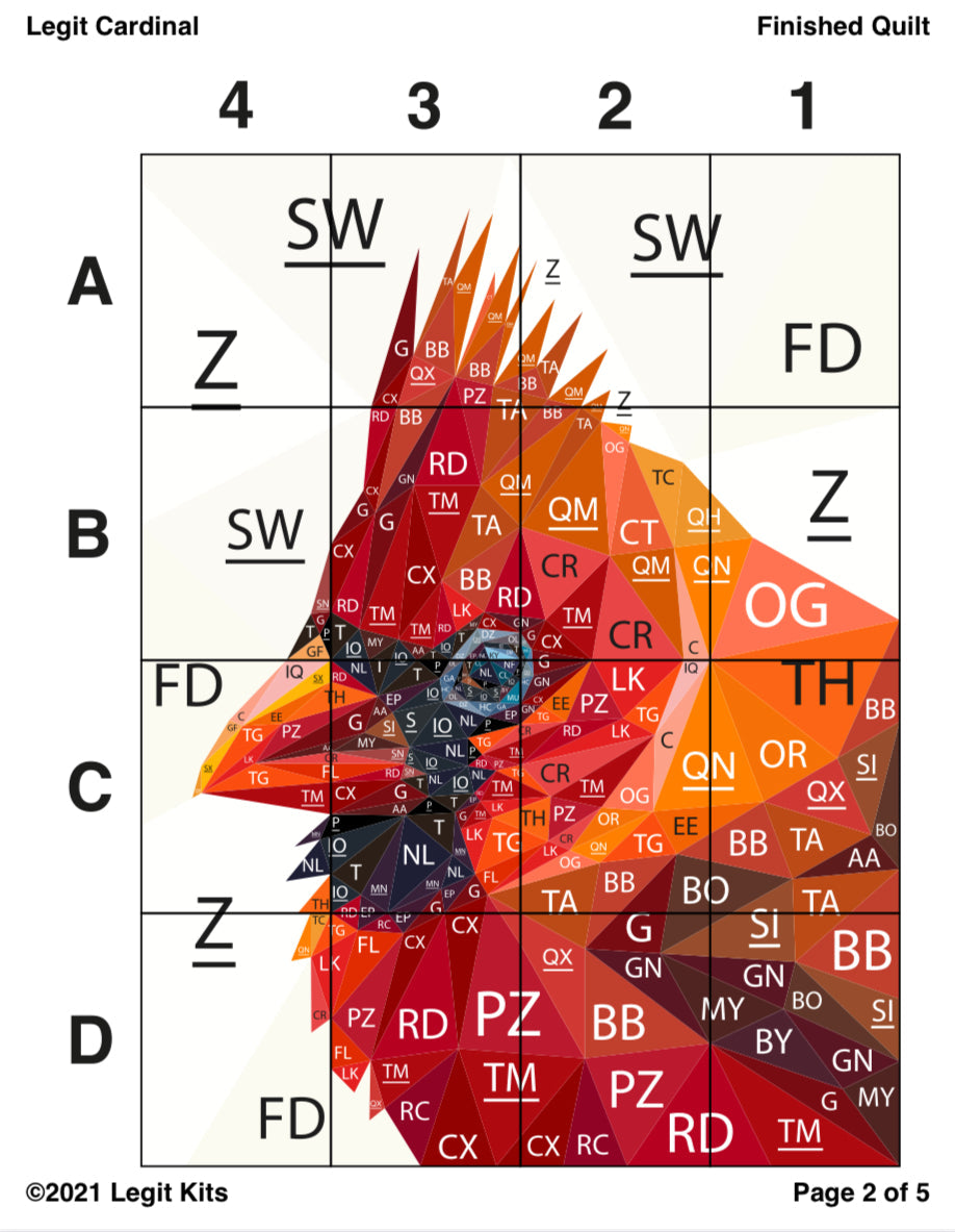 Legit Cardinal Pattern