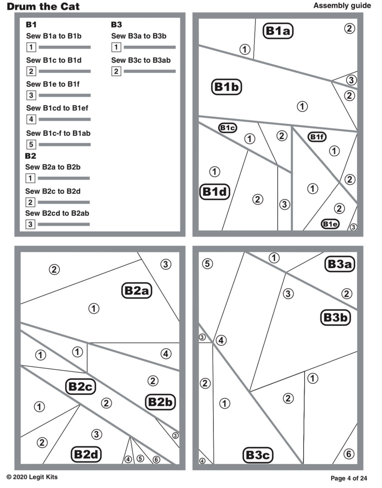 Drum the Cat Pattern