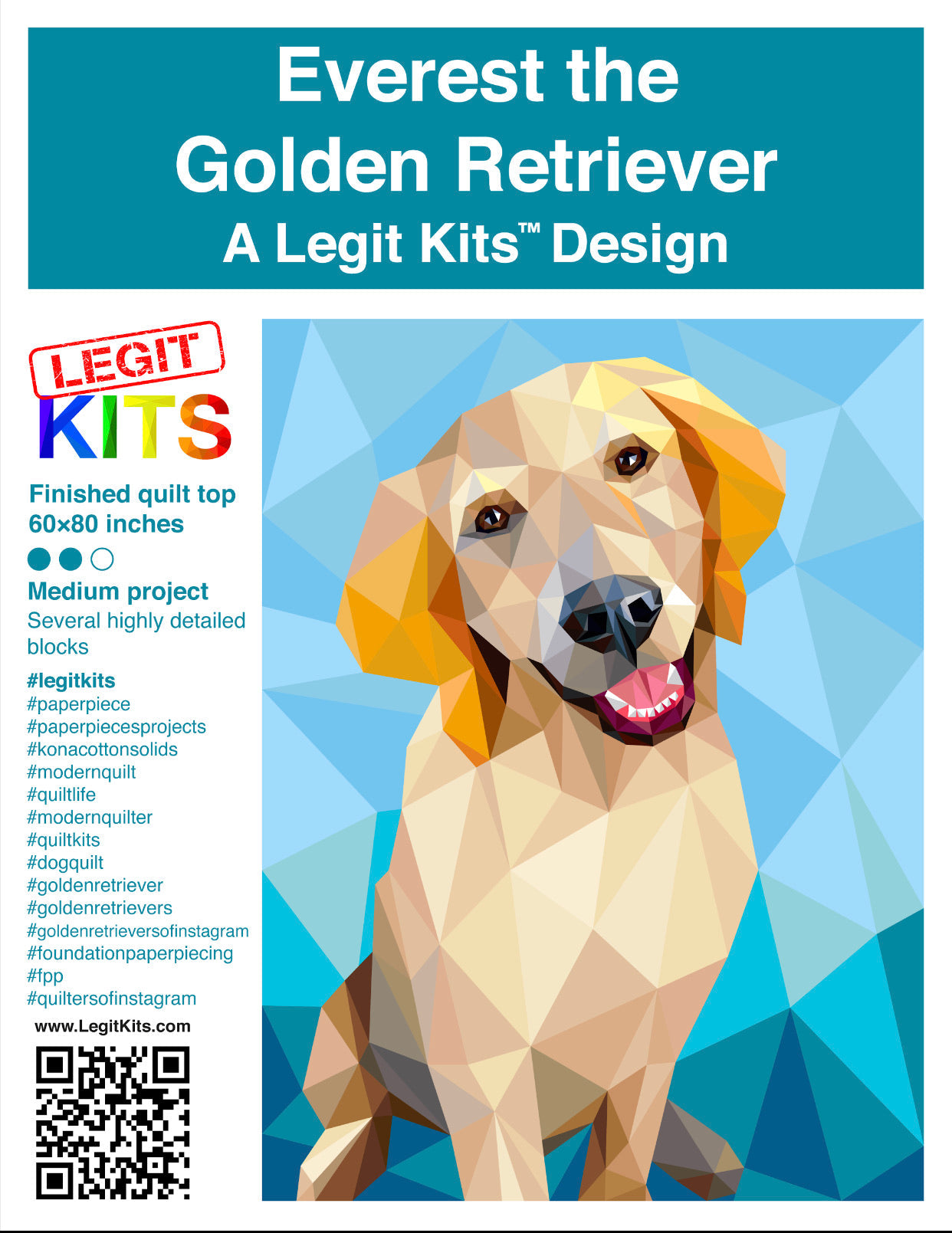 Everest the Retriever Fabric Pack