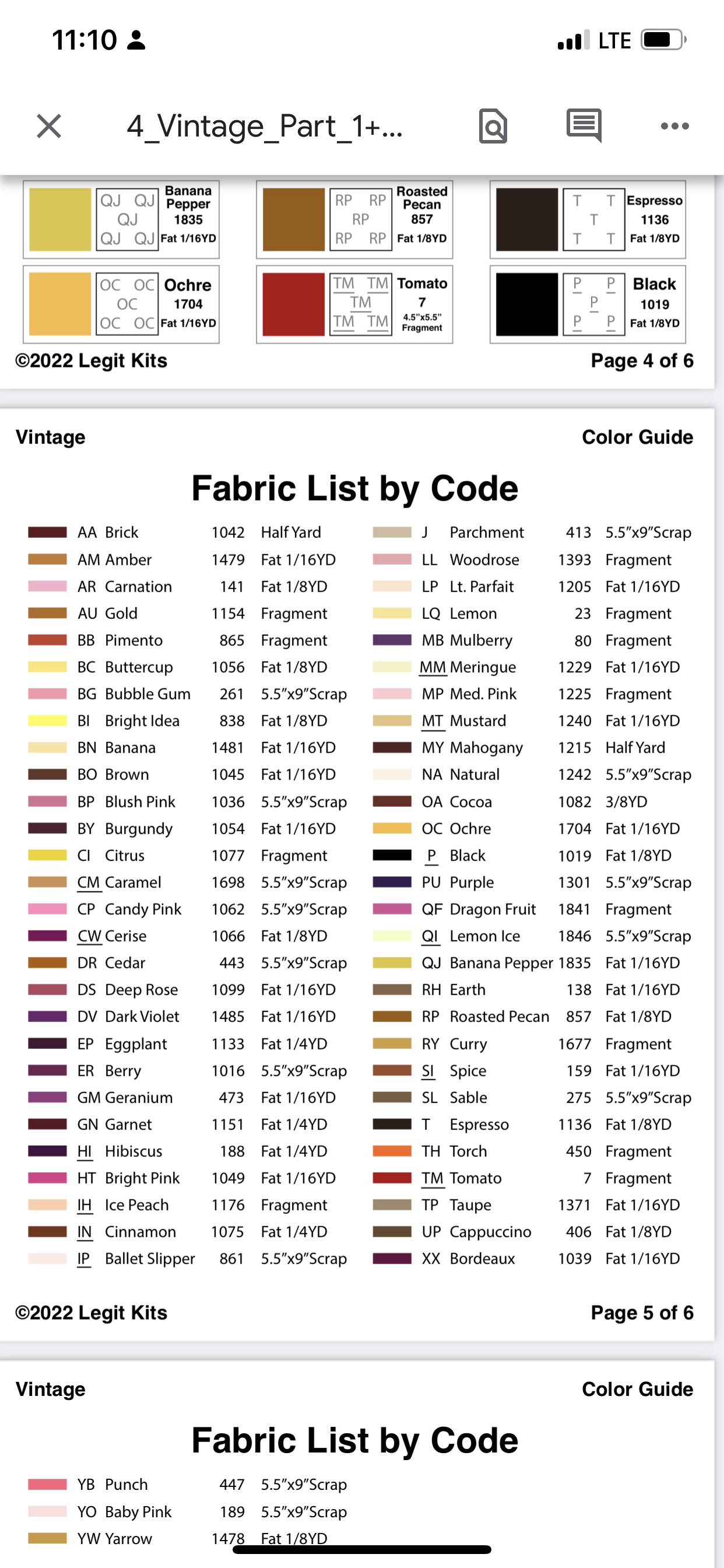 Vintage Pattern