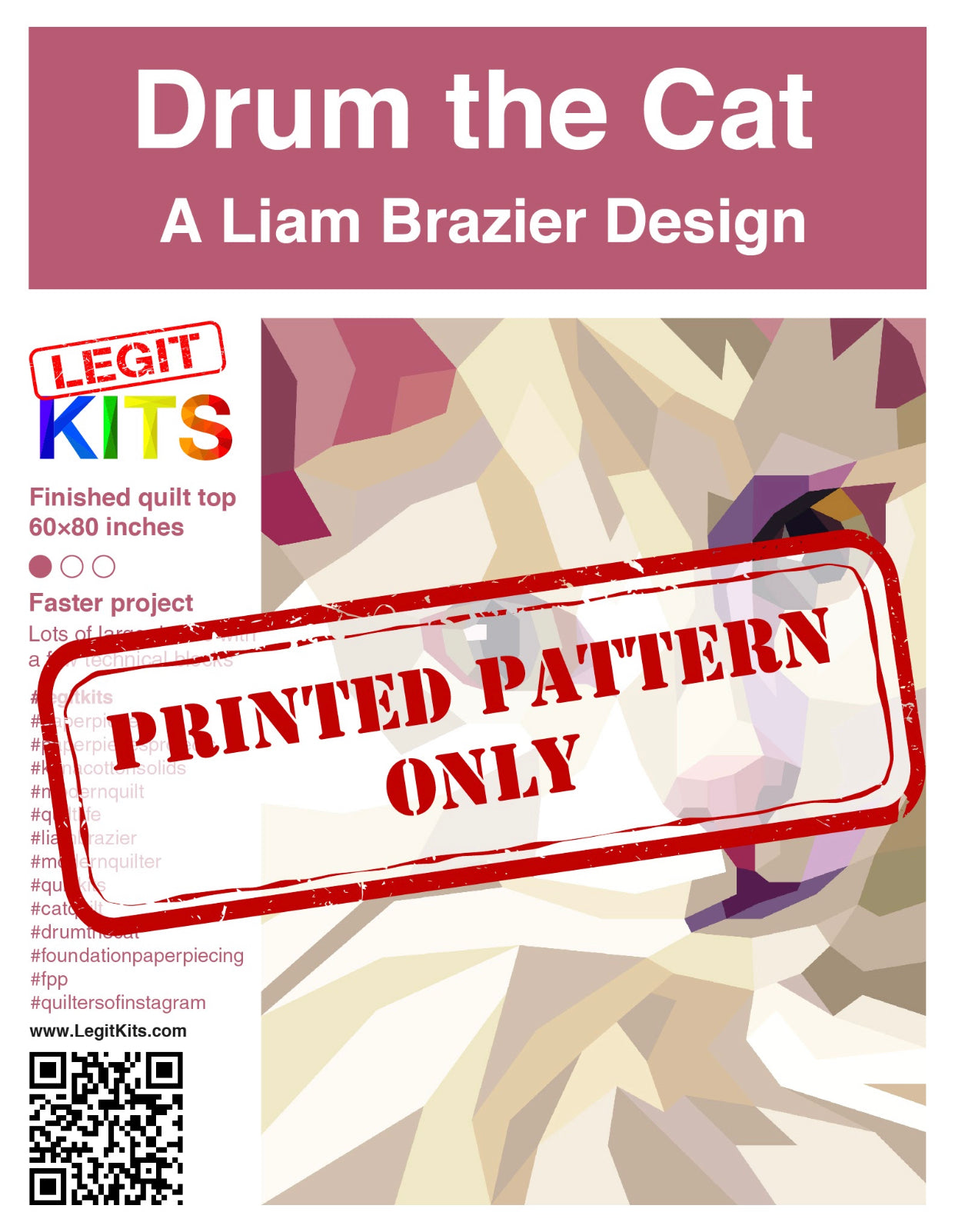 Drum the Cat Pattern