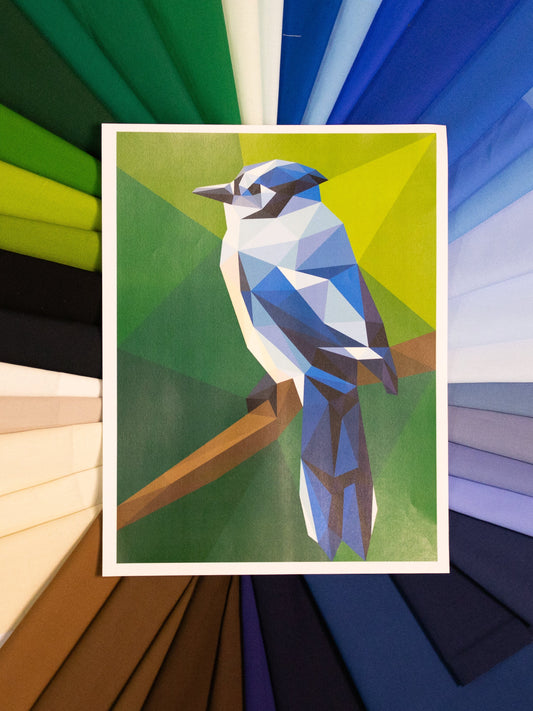 BJ the Blue Jay Fabric Pack