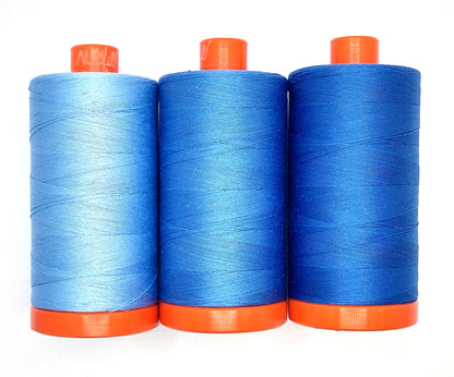 Aurifil Thread Collection - Blue
