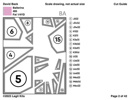 David Back Quilt Kit
