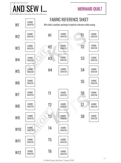Reaching Quilt Kit