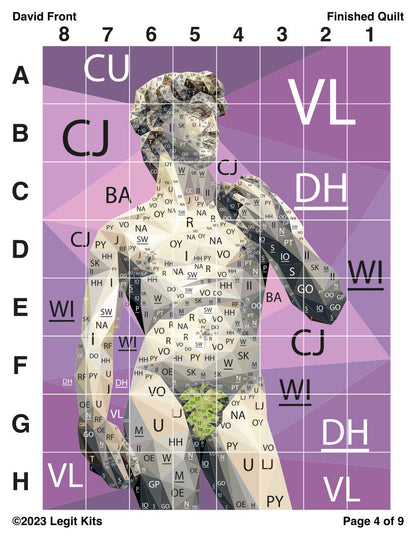 David Front Pattern