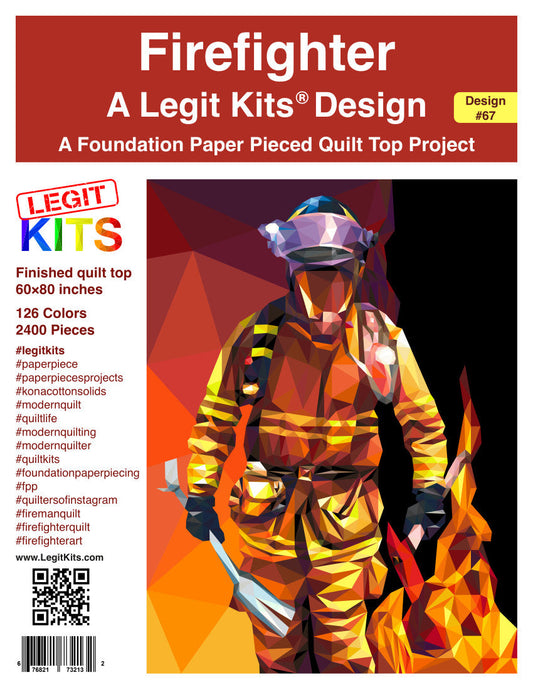 Firefigher Quilt Kit