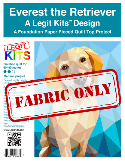 Everest the Retriever Fabric Pack
