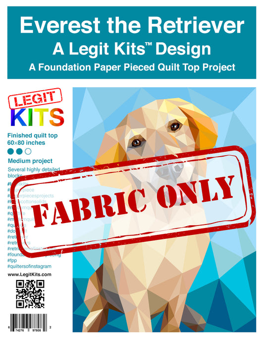 Everest the Retriever Fabric Pack