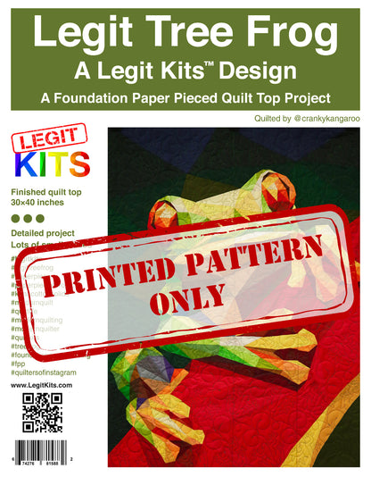 Legit Tree Frog Pattern