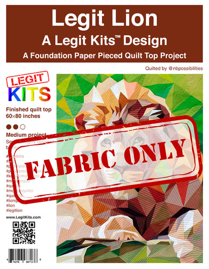 Legit Lion Fabric Pack