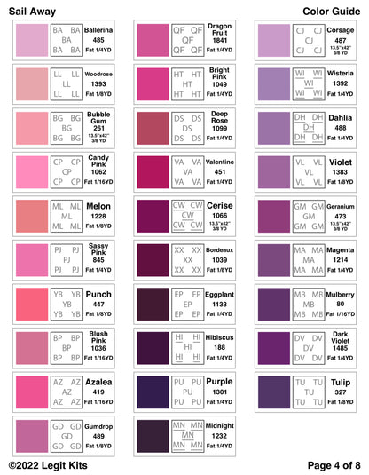 Sail Away Quilt Kit