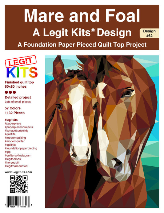 Mare & Foal Quilt Kit
